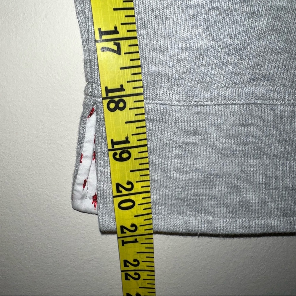 ORVIS Sandy Point ¼ Zip Pullover Sweatshirt Heather Grey Quarter Sweater NWT Red - Picture 8 of 12